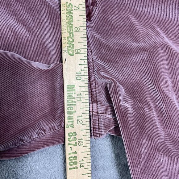 American Eagle Stretch Pants Corduroy Hi Rise Jegging 20 Long Outdoorsy Casual - Picture 7 of 16